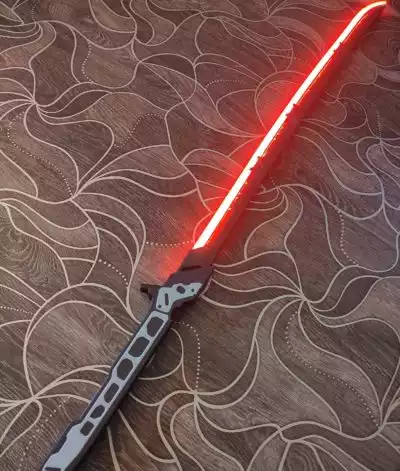 Cyberpunk 2077 Thermal Katana RGB Led Saber Type C