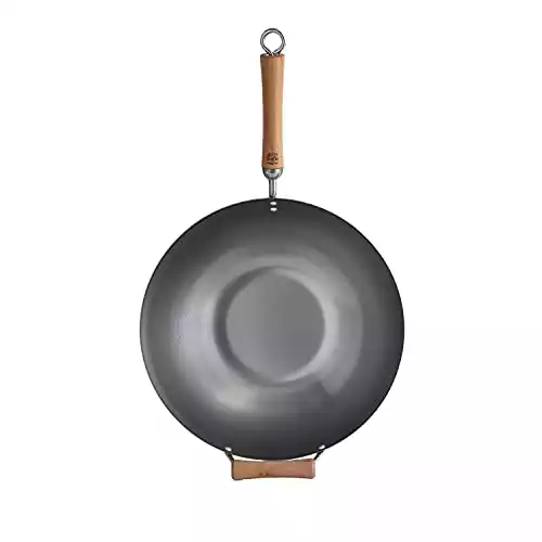 Joyce Chen 21-9972, Classic Series Carbon Steel Wok Set