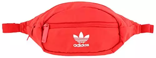adidas Originals National Waist Pack, Radiant Red/White, One Size
