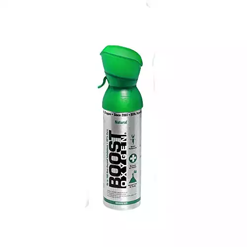 Portable Canister of Clean Oxygen