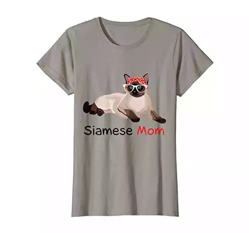 Siamese Cat Mom T-Shirt