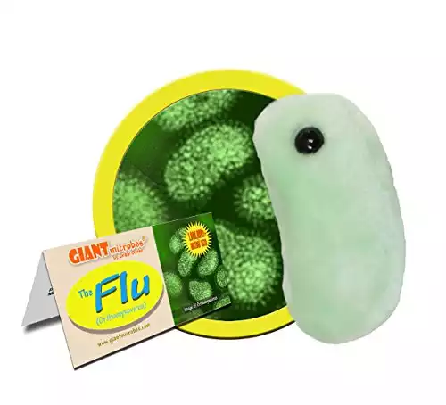 GIANTmicrobes Flu (Orthomyxovirus) Plush Toy
