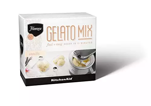 KitchenAid KFMGD14TPVA Franzese Authentic Italian Vanilla Gelato Mix (2 Pack), 14.1 oz