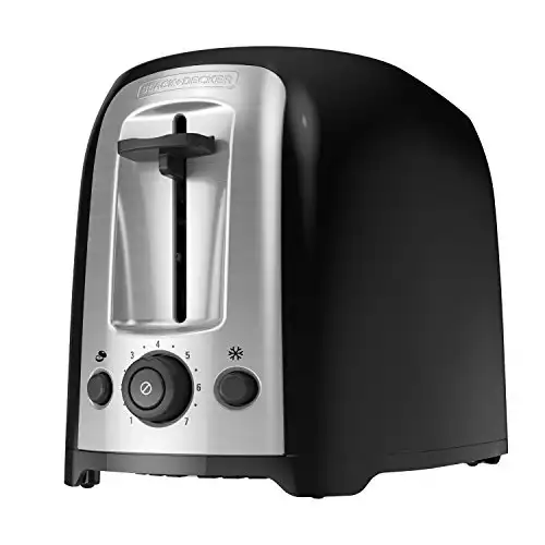 BLACK+DECKER 2-Slice Extra Wide Slot Toaster