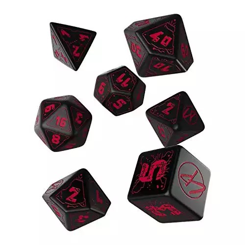 Q-Workshop The Cyberpunk RPG Dice Set