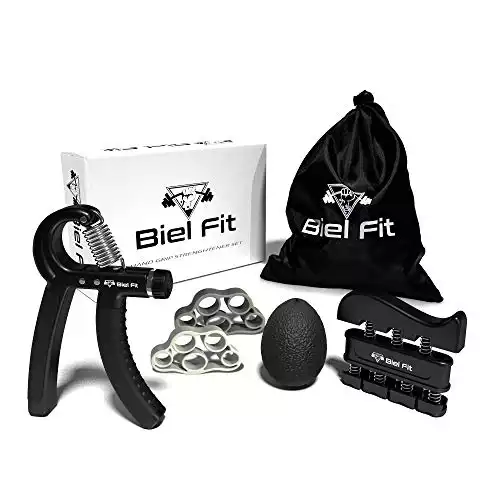 Hand Grip Strengthener Workout Trainer Kit