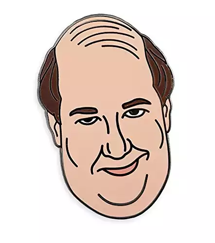 Pinsanity The Office Kevin Malone Funny Enamel Lapel Pin