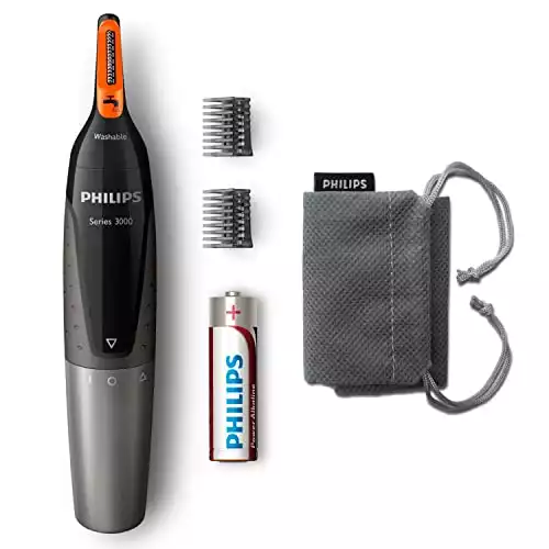 Philips NT3160/10 Nose Hair, Ear Hair and Eyebrow Trimmer Series 3000