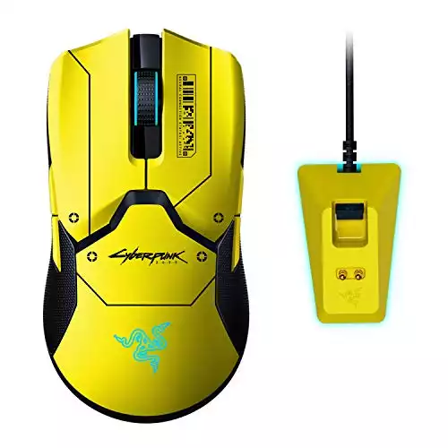 Razer Viper Ultimate Lightweight Wireless Gaming Mouse Cyberpunk 2077 Edition
