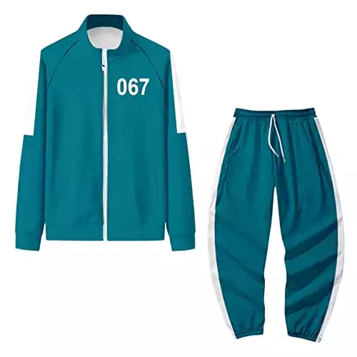 Horror Movie Costume Hoodie Pants Two Piece Set