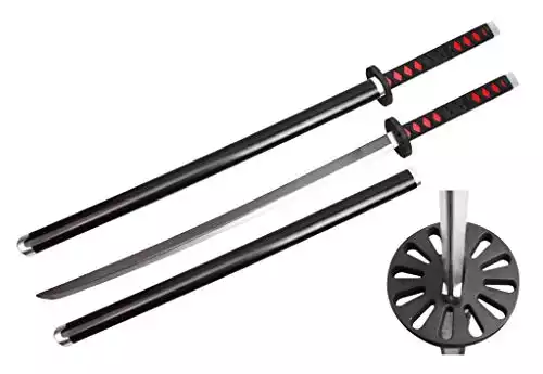 41" Fantasy Foam Samurai Black Demon Nichirin Sword