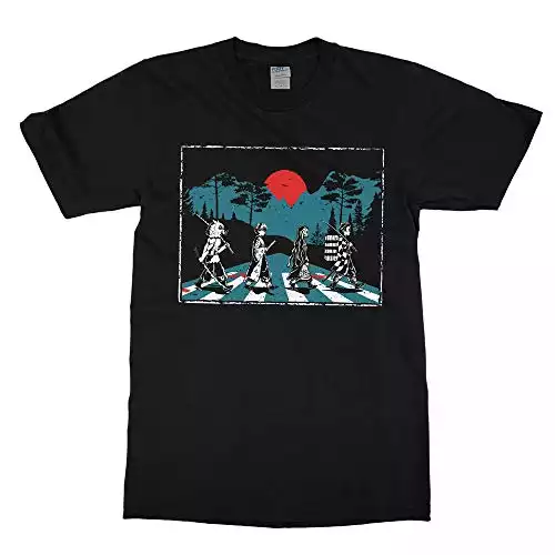 Demon Slayer Abbey Road Tanjiro Nezuko Zenitsu Inosuke T Shirt
