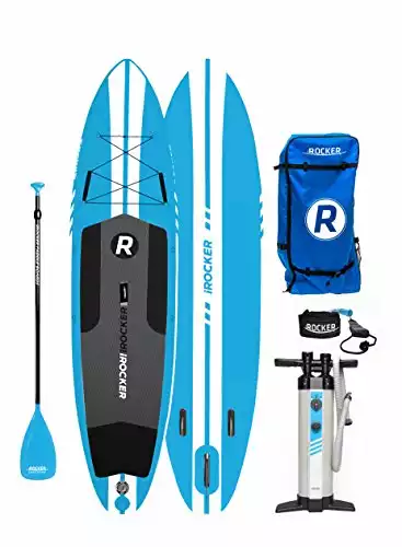 iROCKER All-Around Inflatable Stand Up Paddle Board