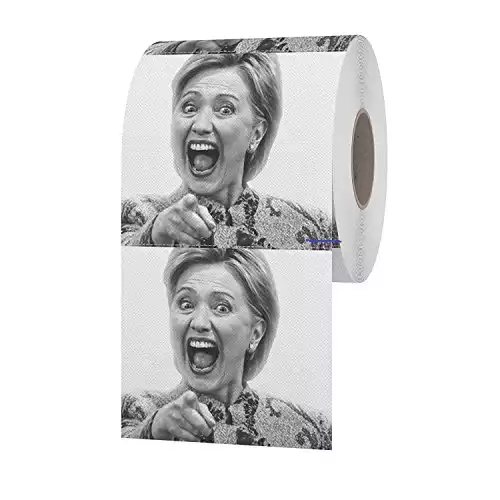 Hillary Clinton Toilet Paper Gag Gifts