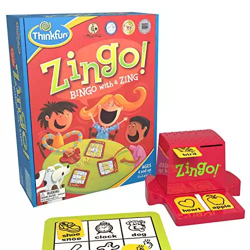 ThinkFun Zingo Bingo Award Winning Game