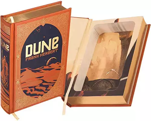Dune Book Safe - Leatherbound & Handmade with Magnetic Closure