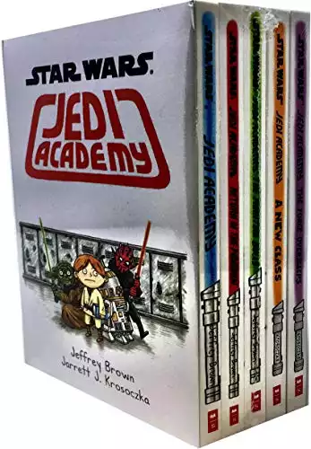 Star Wars Jedi Academy 5 Books Collection Set (Star Wars Jedi Academy, Return of the Padawan, The Phantom Bully, A New Class, The Force Oversleeps)