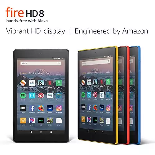 Fire HD 8 Tablet | 8" HD Display, 16 GB, Black - with Special Offers