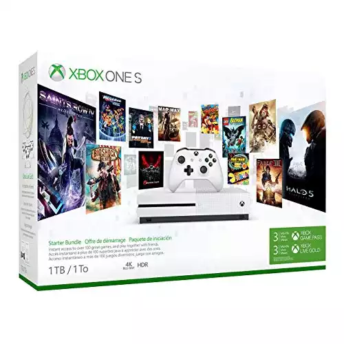 Xbox One S 1TB Console - Starter Bundle