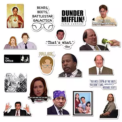 The Office Sticker Pack of 15 Stickers