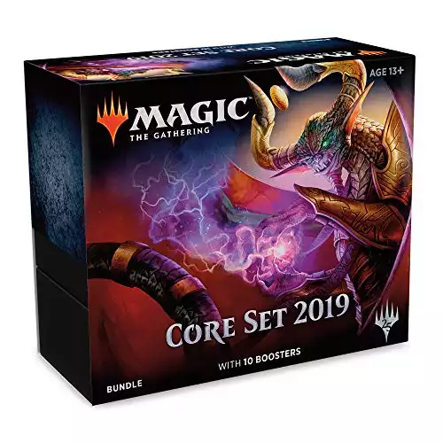 Magic: the Gathering Core Set 2019 Bundle (MTG) (M19) 10 Booster Packs + Accessories