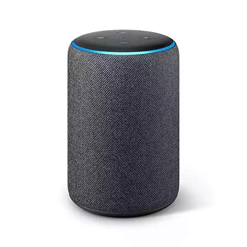 All-new Echo Plus (2nd Gen) - Premium sound with built-in smart home hub - Charcoal