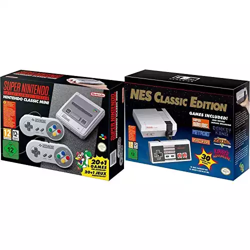 SNES and NES Nintendo Entertainment System Classic Bundle Region Free