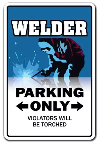 SignMission Welder Novelty Sign