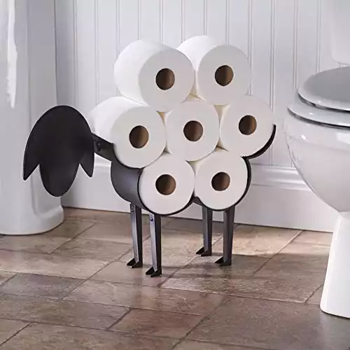 ART & ARTIFACT Sheep Toilet Paper Holder
