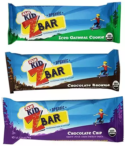 CLIF Kids Zbar Variety Pack, 1.27 oz, 36 Count